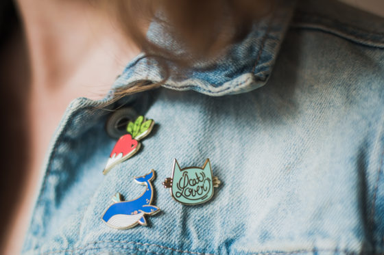 Atelier Mouette Pin's émaillé Boutique