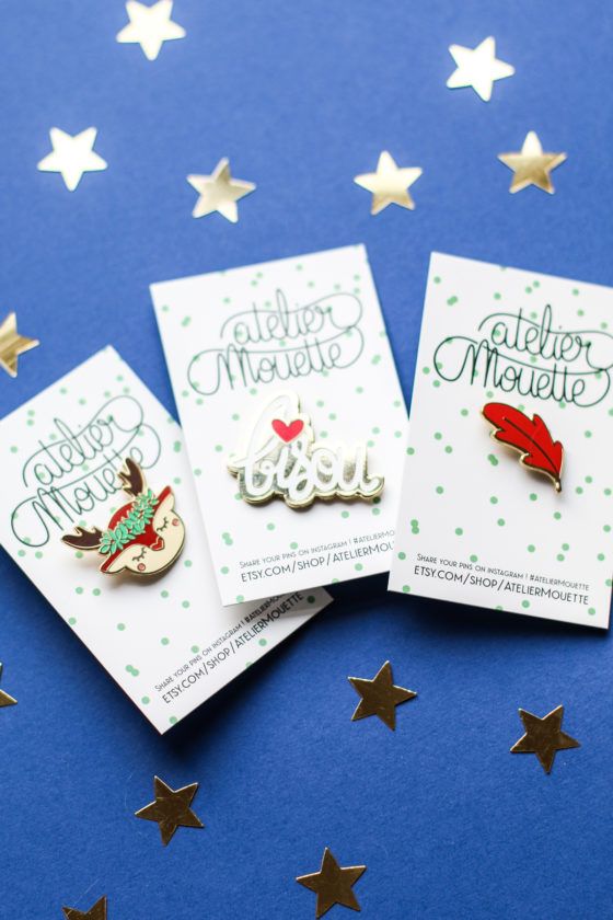 Atelier Mouette Pin's émaillé Boutique