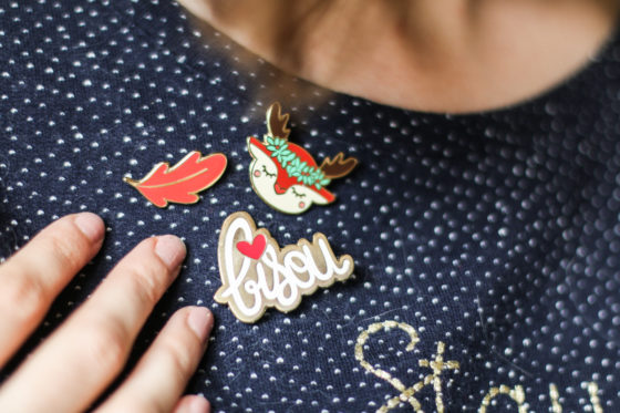 Atelier Mouette Pin's émaillé Boutique