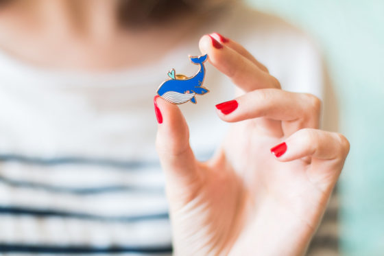 Atelier Mouette Pin's émaillé Boutique